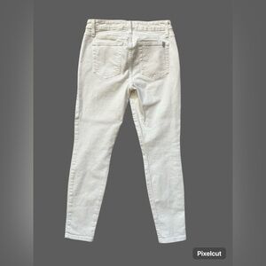 Joe’s Jeans SKINNY ANKLE Jeans CROPPED White Denim w/Stretch Women’s Size 30.